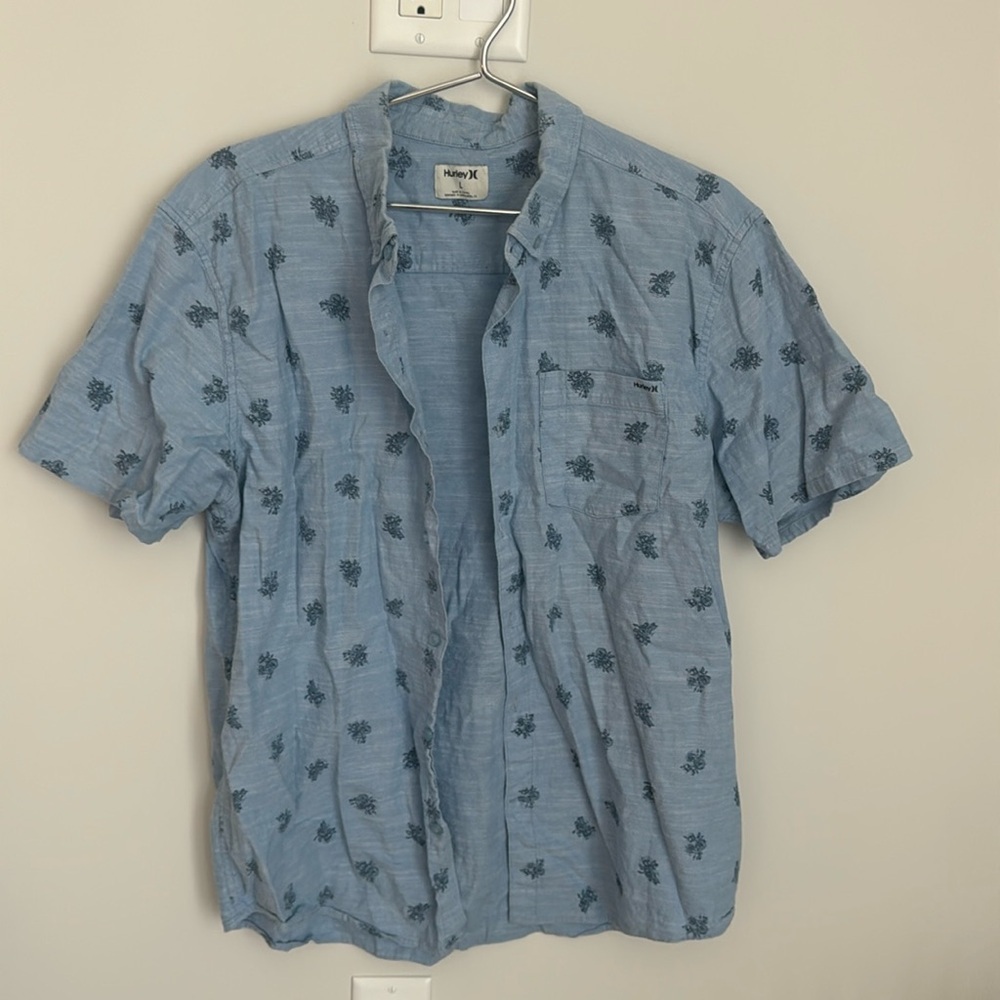 Hurley Short Sleeve Button down